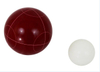 Bocceball Set في الهواء الطلق لعبة الراتنج 107mm Bocce Ball Pallio